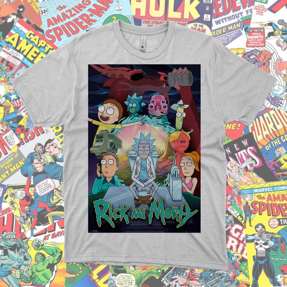 CAMISETAS DE RICK Y MORTY