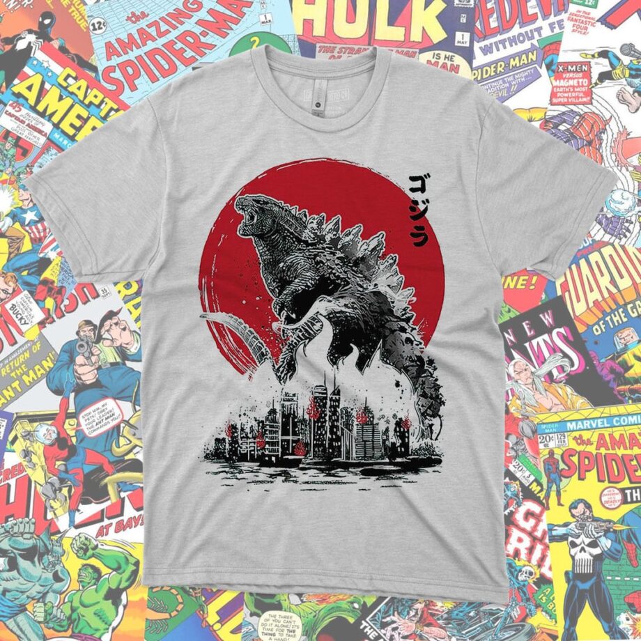 CAMISETA DE GODZILLA