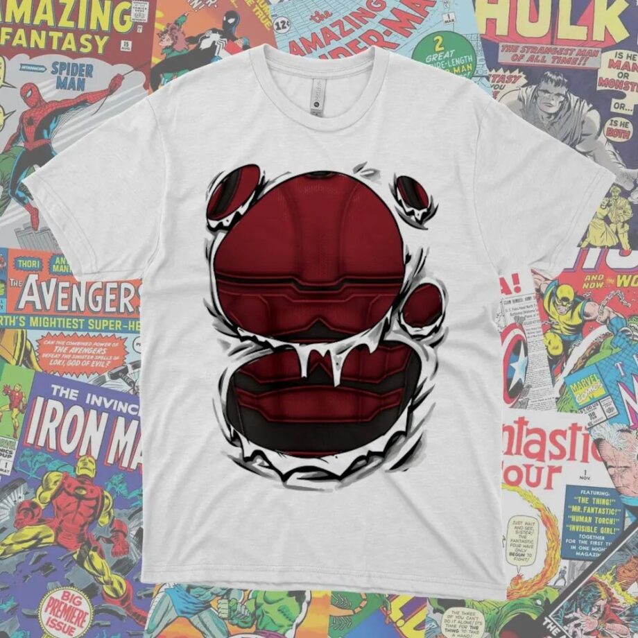 CAMISETA DE SUPERHEROES