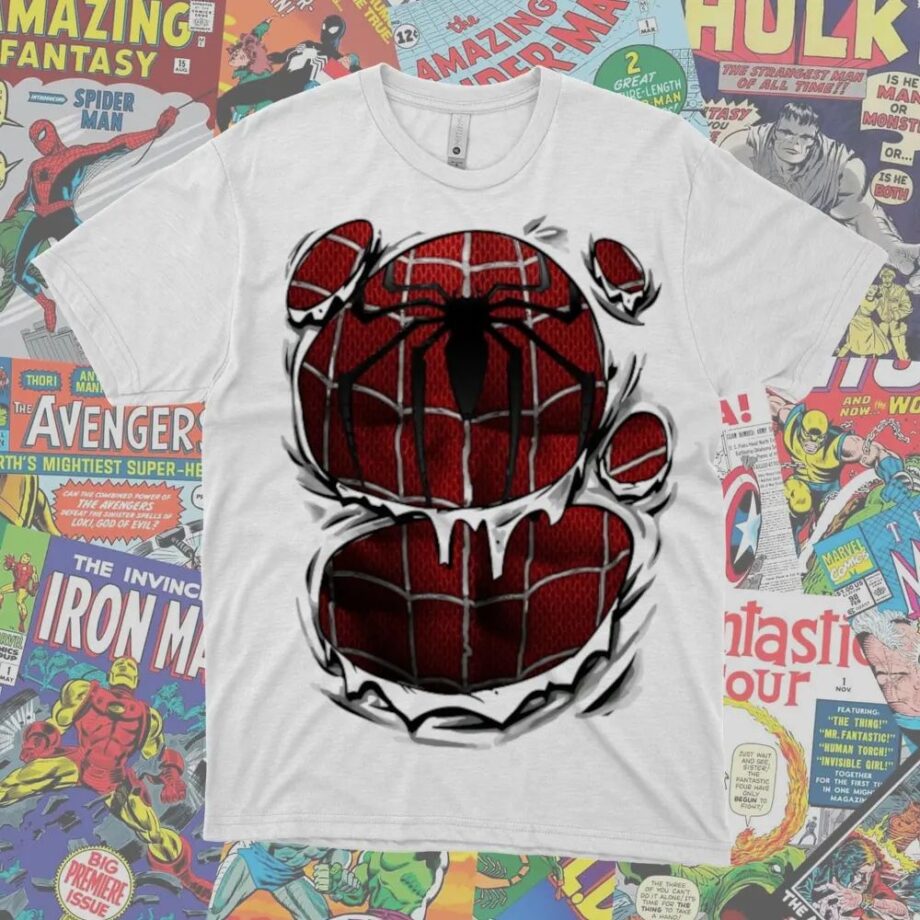 CAMISETA DE SUPERHEROES