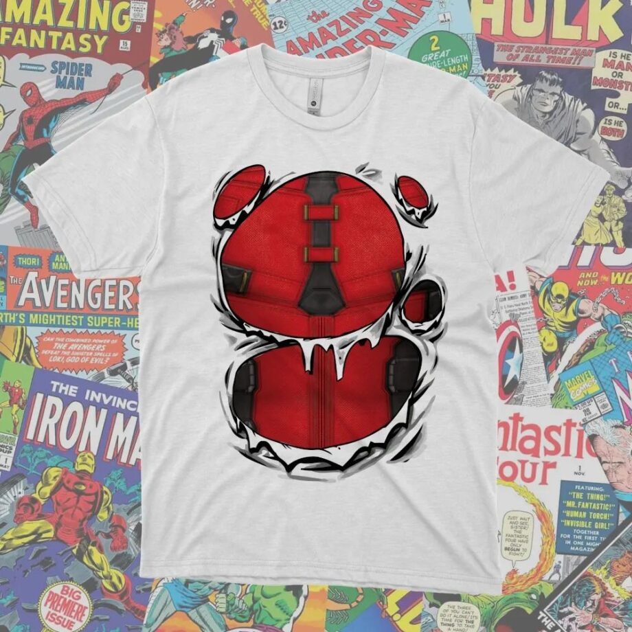 CAMISETA DE SUPERHEROES