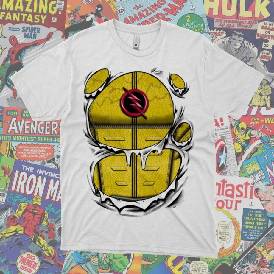 CAMISETA DE SUPERHEROES