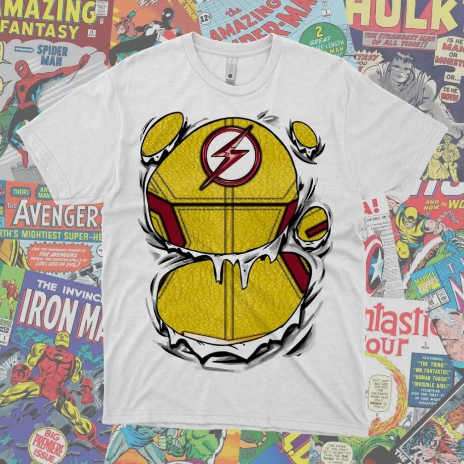 CAMISETA DE SUPERHEROES