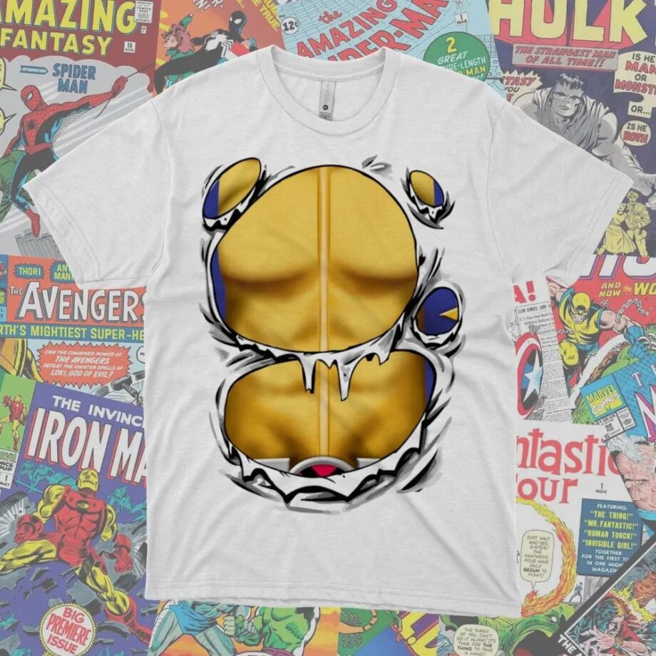 CAMISETA DE SUPERHEROES