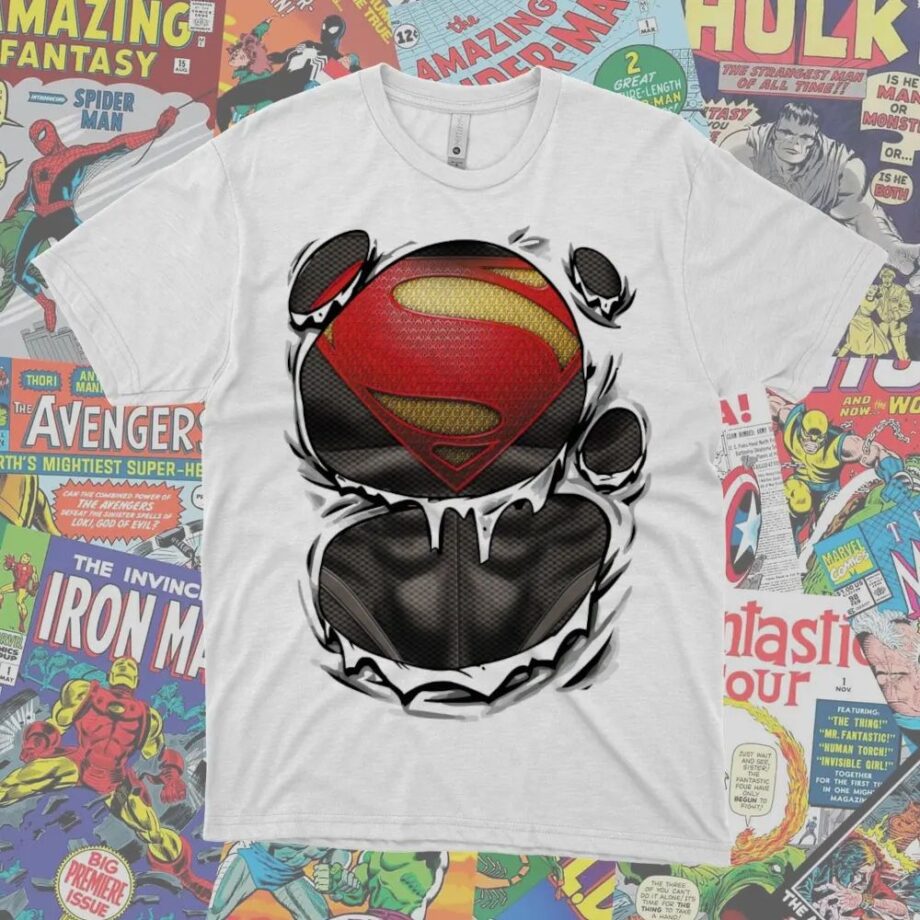 CAMISETA DE SUPERHEROES