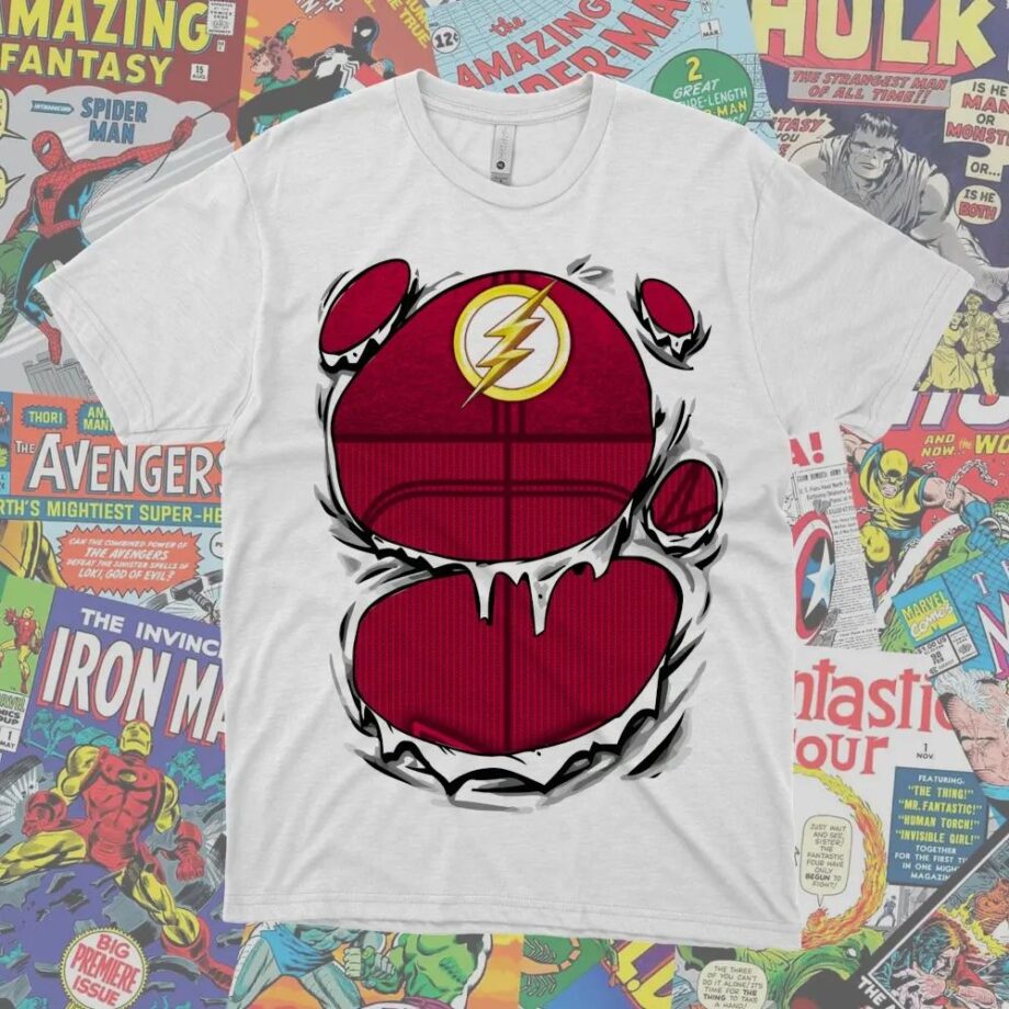 CAMISETA DE SUPERHEROES