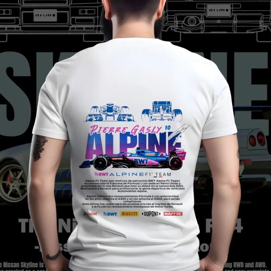 CAMISETA DE AUTOS